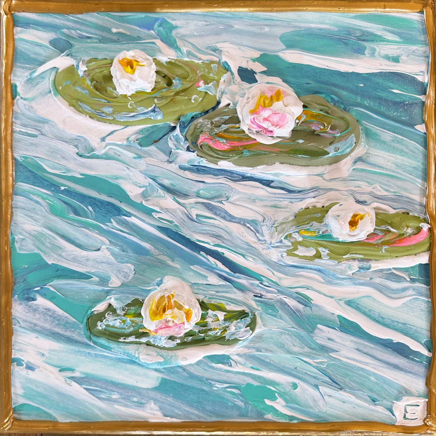 Lily Pads 12”x12”
