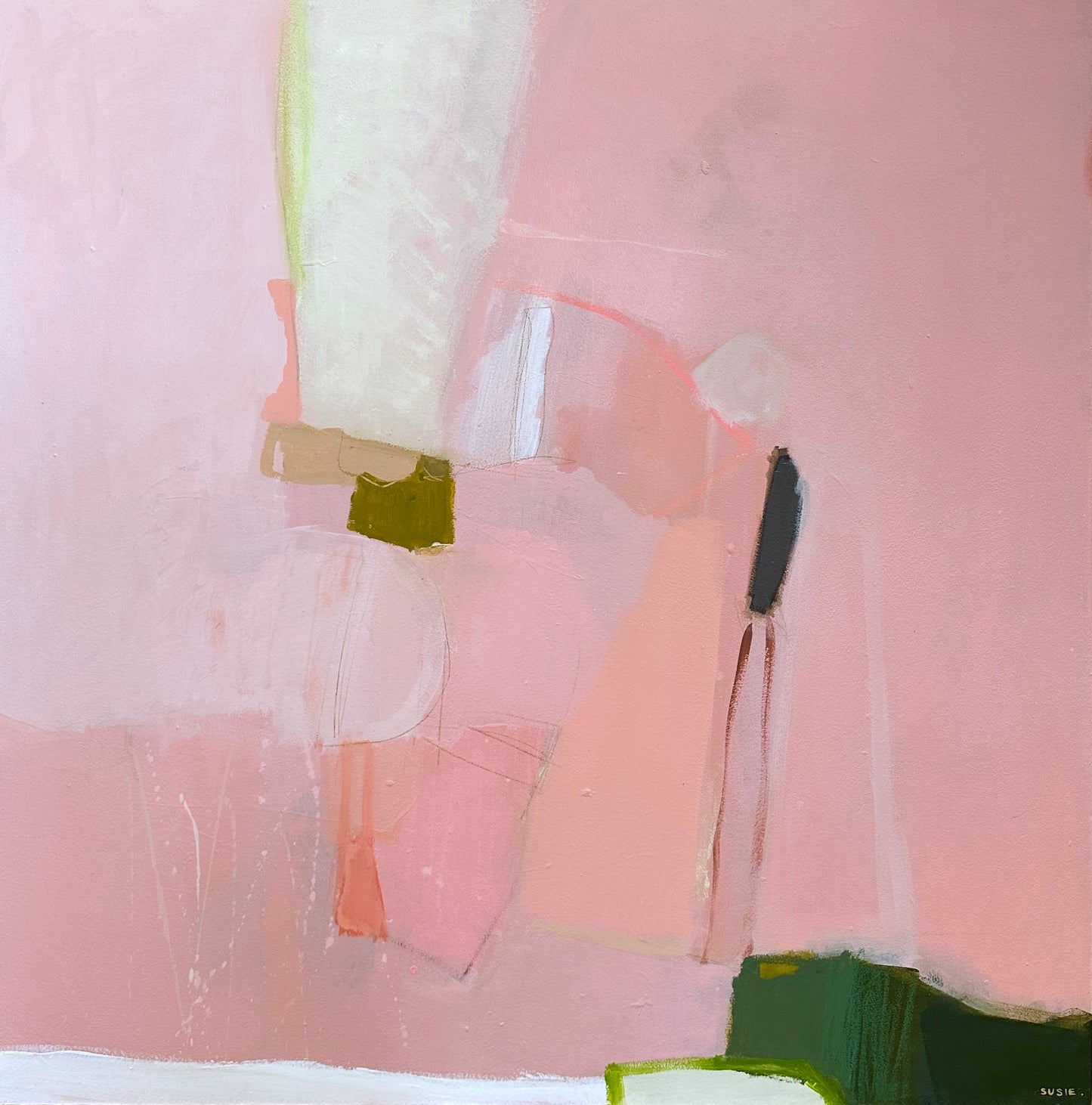 Ice Cream on a Saturday 36”x36”
