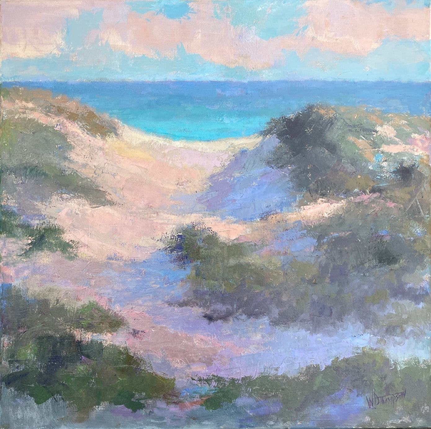 Beach Daze 36"x36"