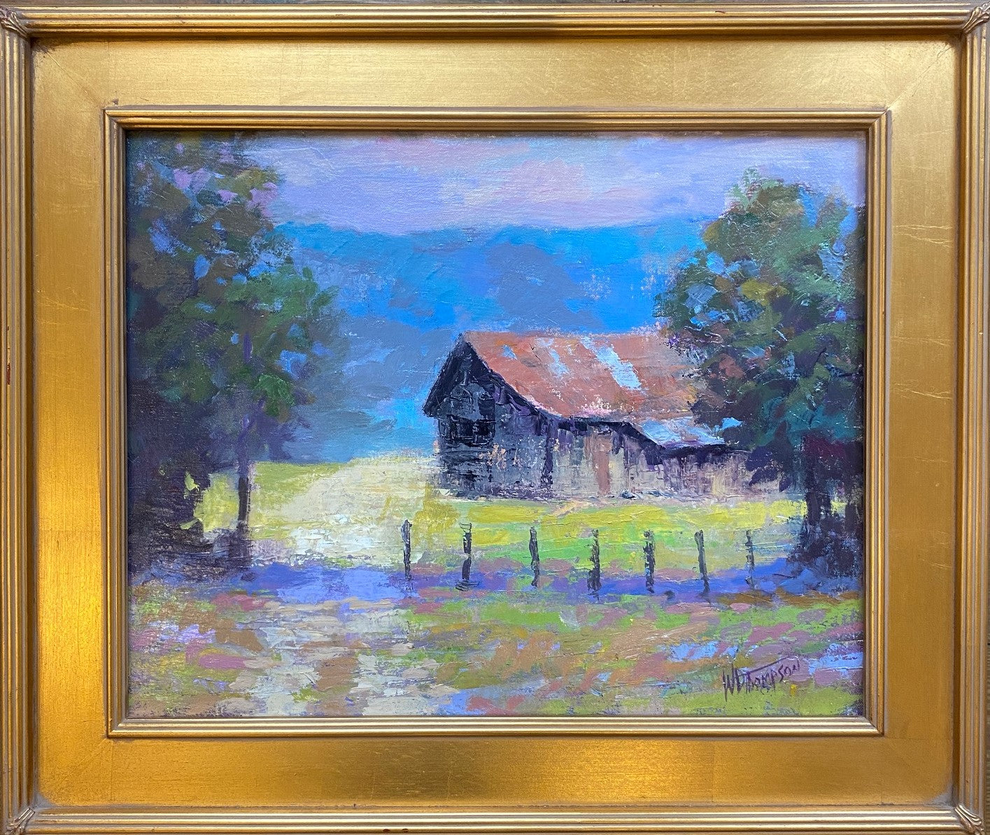 Madison County Barn 16"x20" Framed