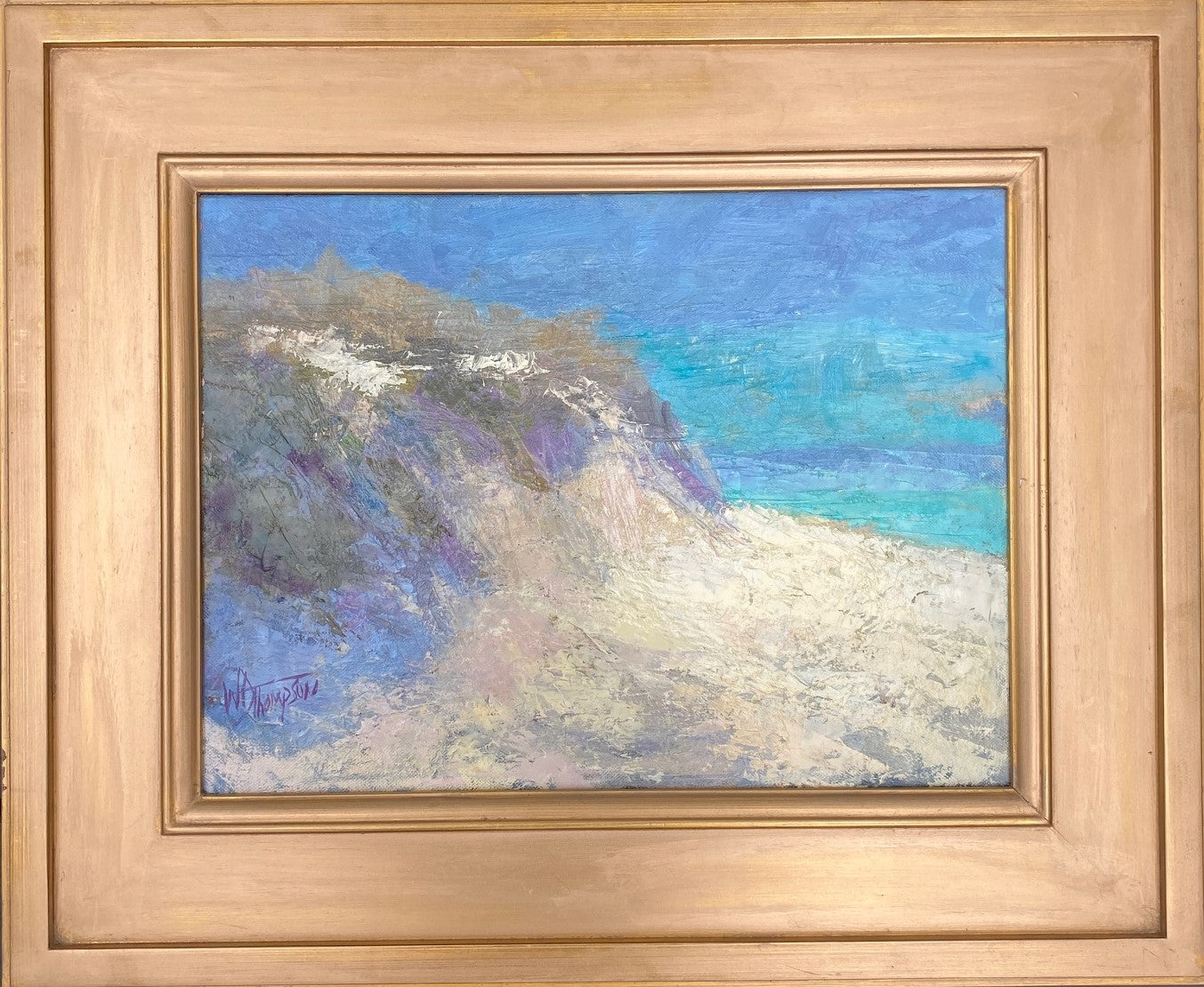 Seaside Bluff 12"x16" Framed