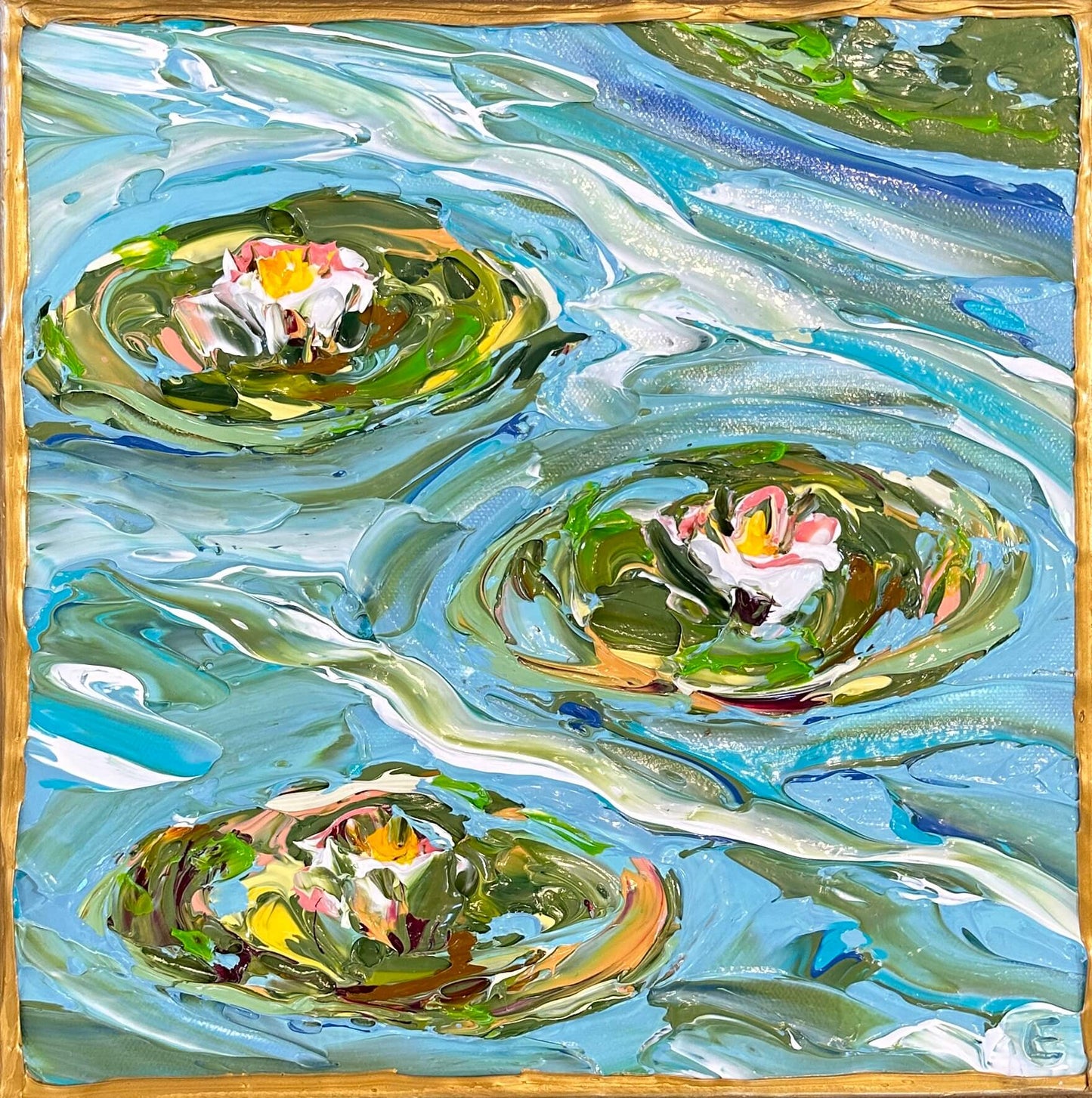 Lily Pads 12"x12"