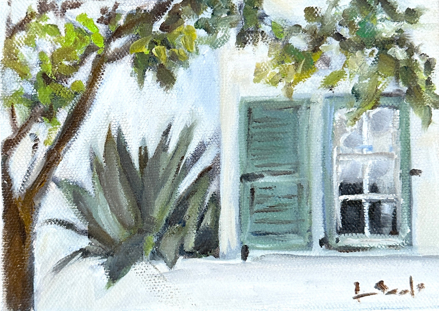 Rosemary Window 5"x7"