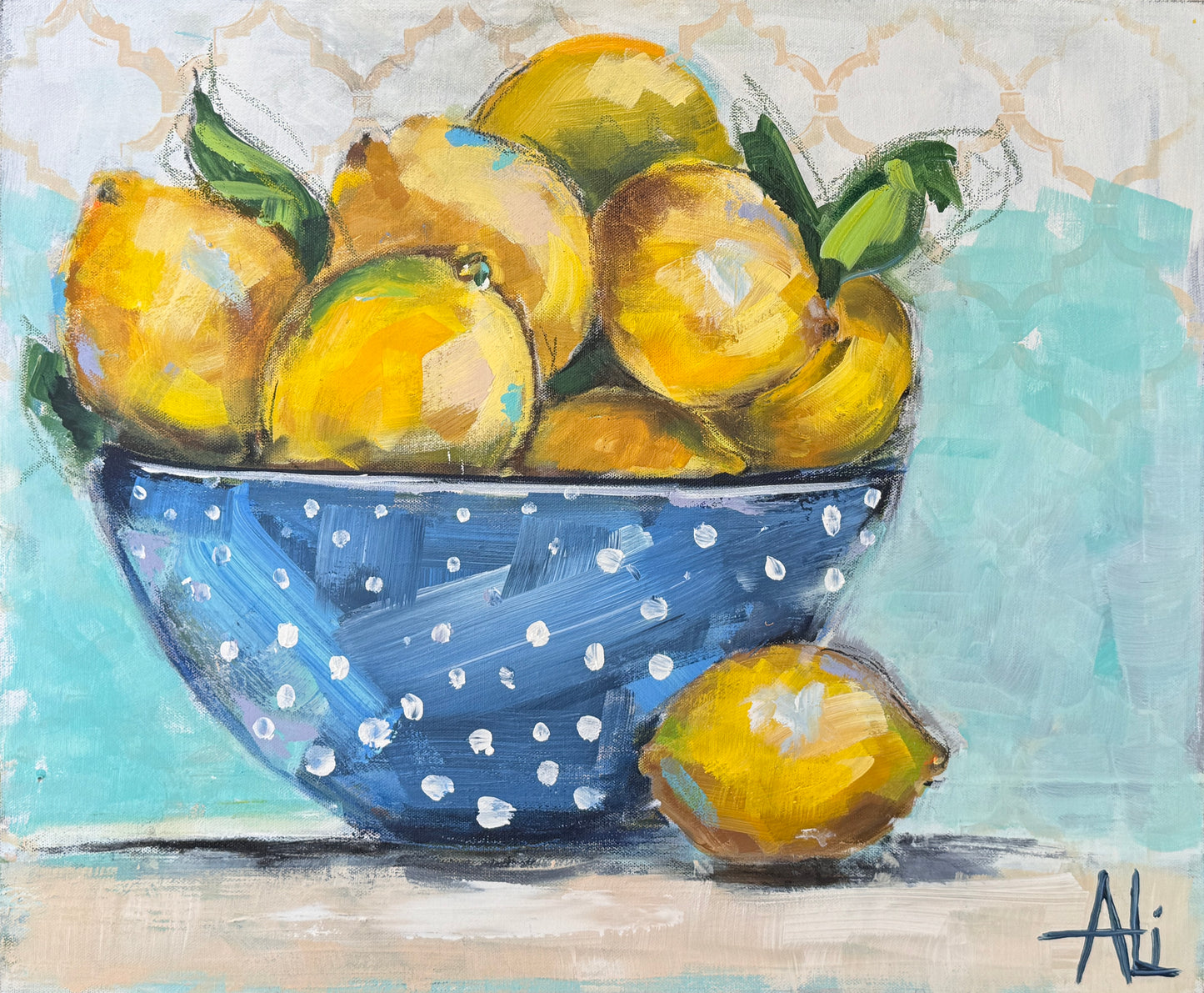 Lemon Fresh 20"x24"