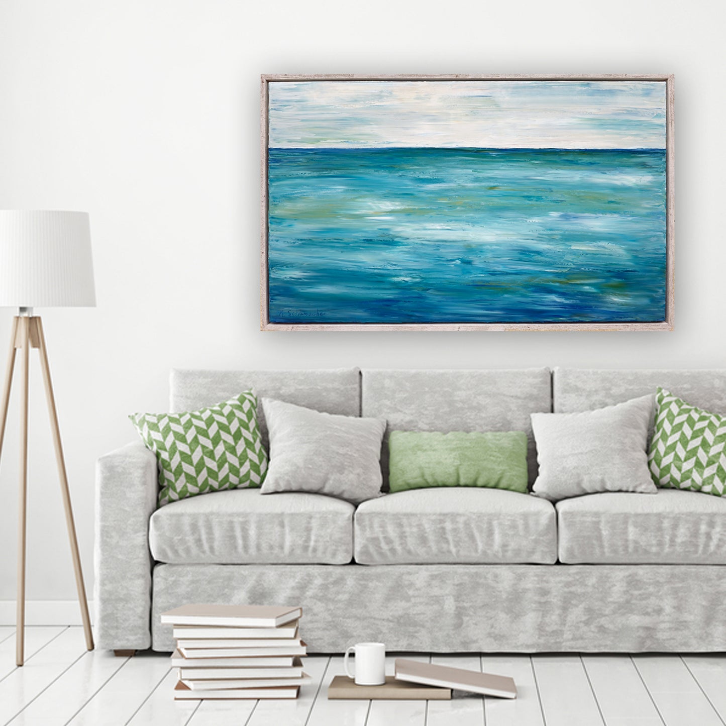 Blue Passion 38"x62"