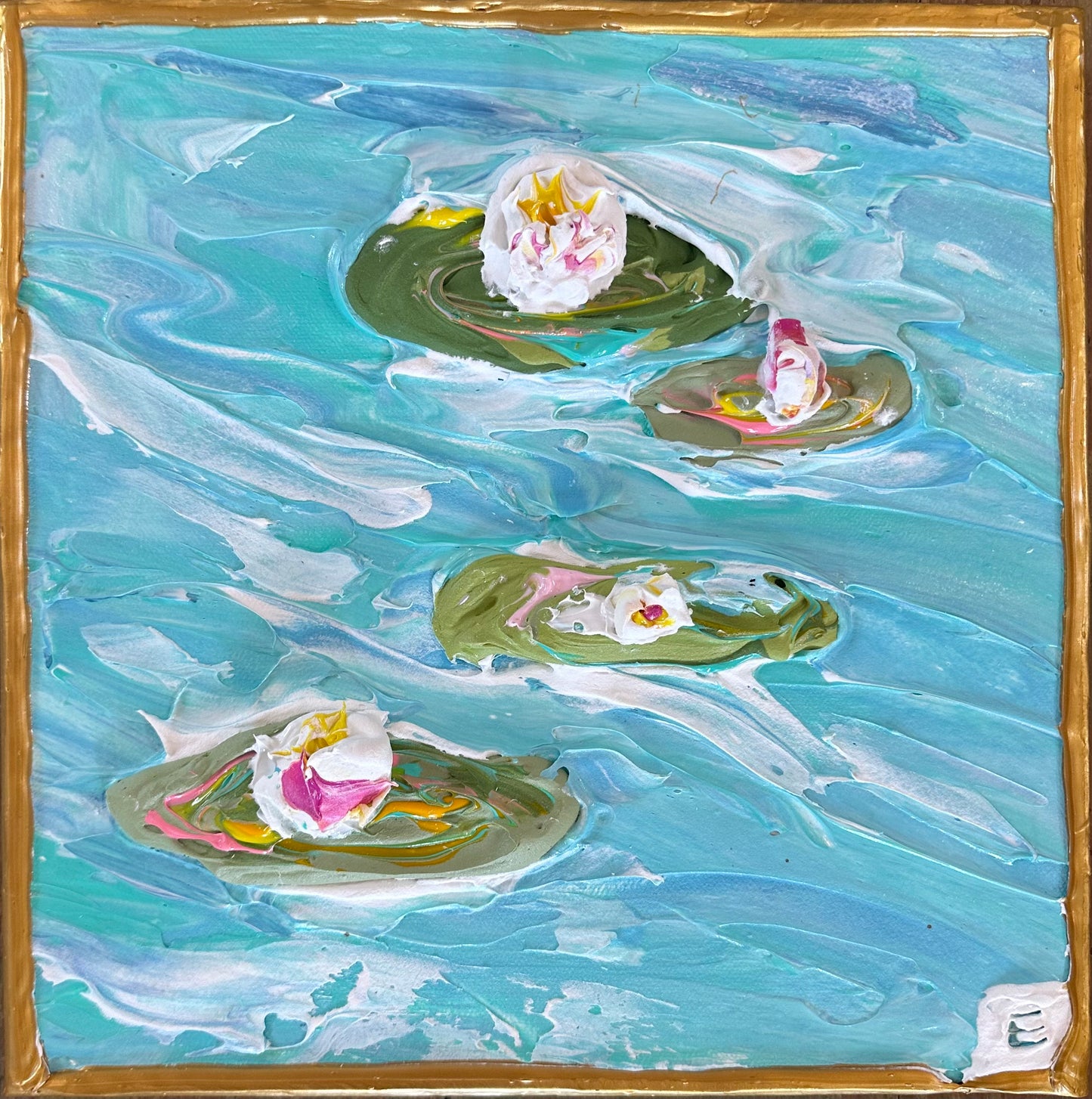 Lily Pads 12”x12”