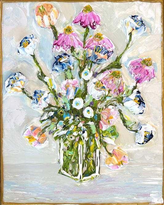 Flowers in Vase 24”x30”