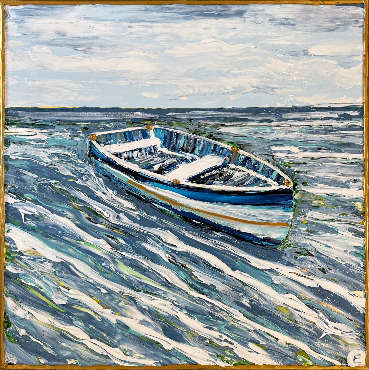 Boat 30"x30"