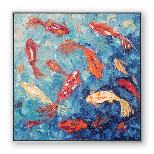 Koi Perseverance 38"x38"