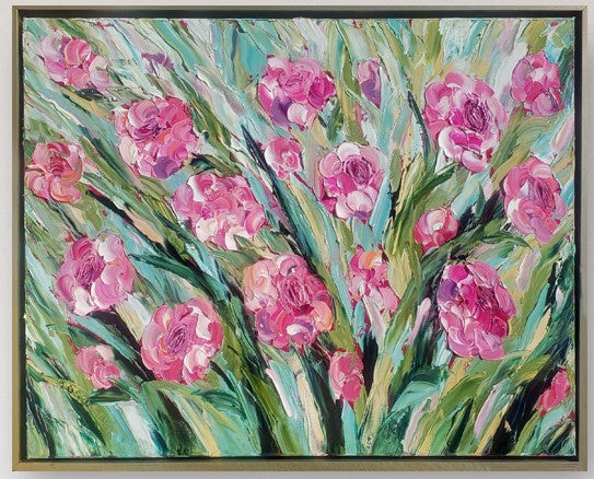 Perfect Peonies 26"x32" Oil