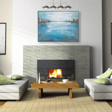 Blue Tranquility 38"x50"